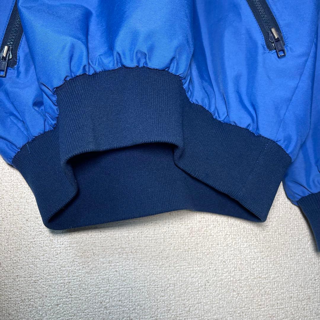 【極美品】パタゴニア 80s〜90s ナイロンアノラック M 山ロゴ 青