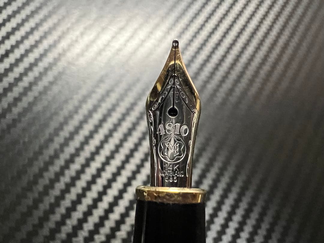 モンブラン 1441 ソリテール M 中字 スターリングシルバー 万年筆