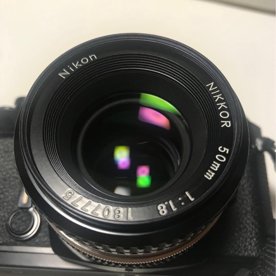 Nikon FE Black ボディ レンズ ストラップ セット