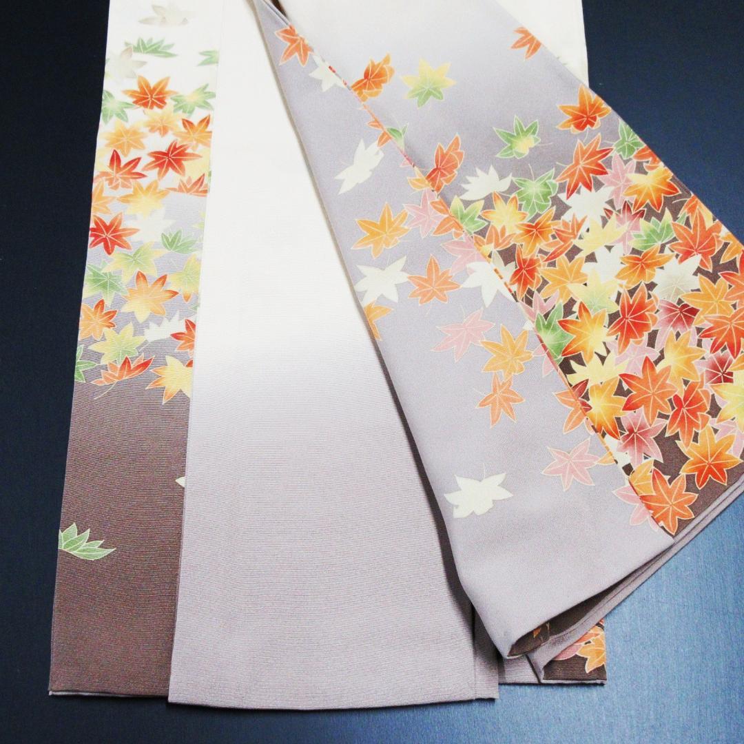 十日町友禅訪問着 正絹 龍谷落款 中古 丈164cm HO-03