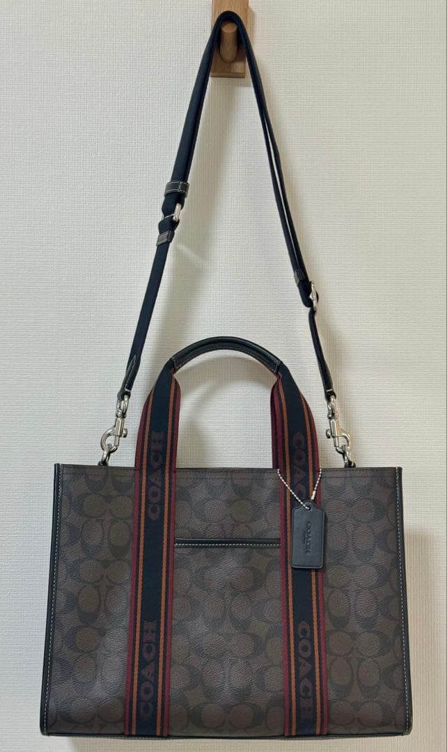☆コーチ スミス トート・シグネチャー キャンバス 保管品☆