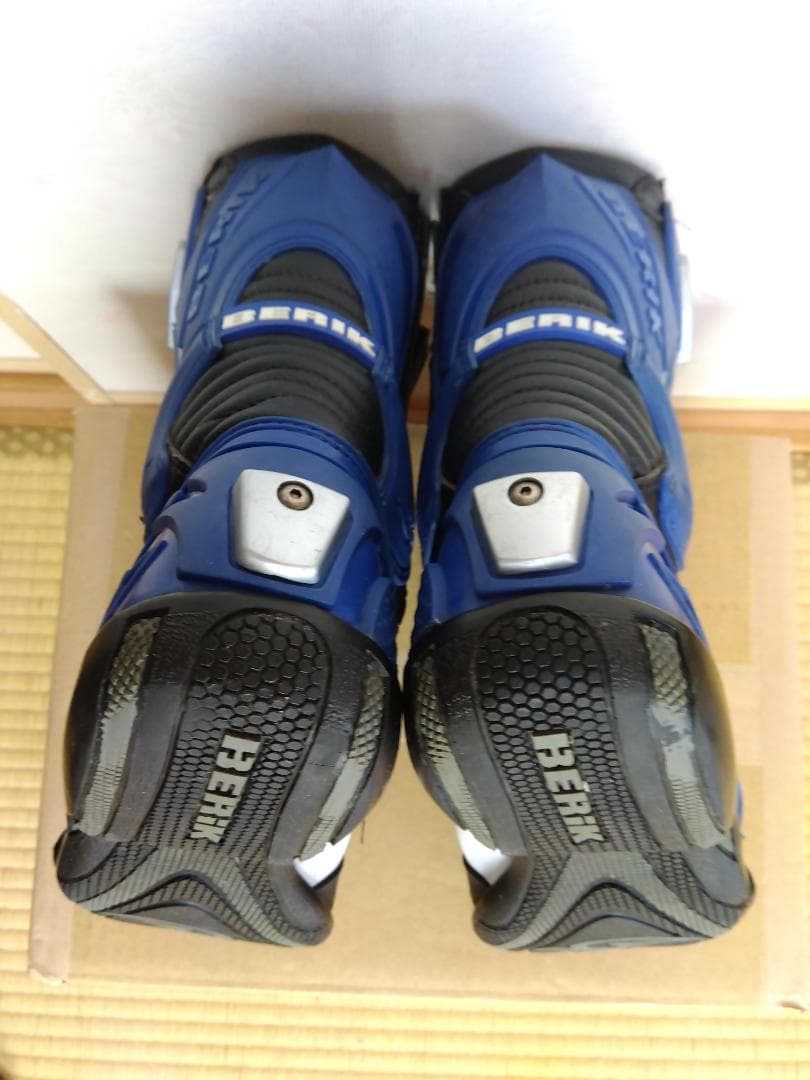 BERIK ベリック レーシングブーツ 青白黒 サイズ42