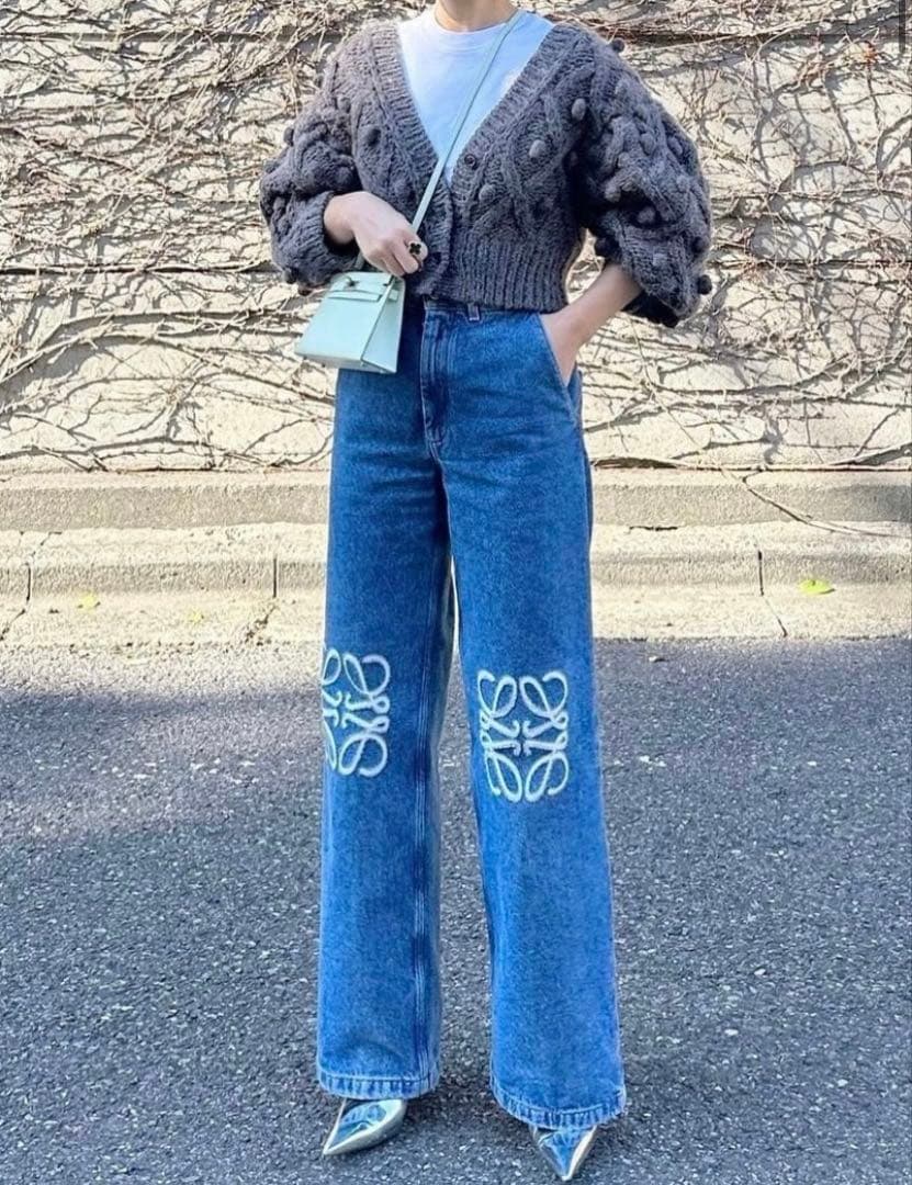 シーニュ cygne 手編みポンポンカーディガン Florent