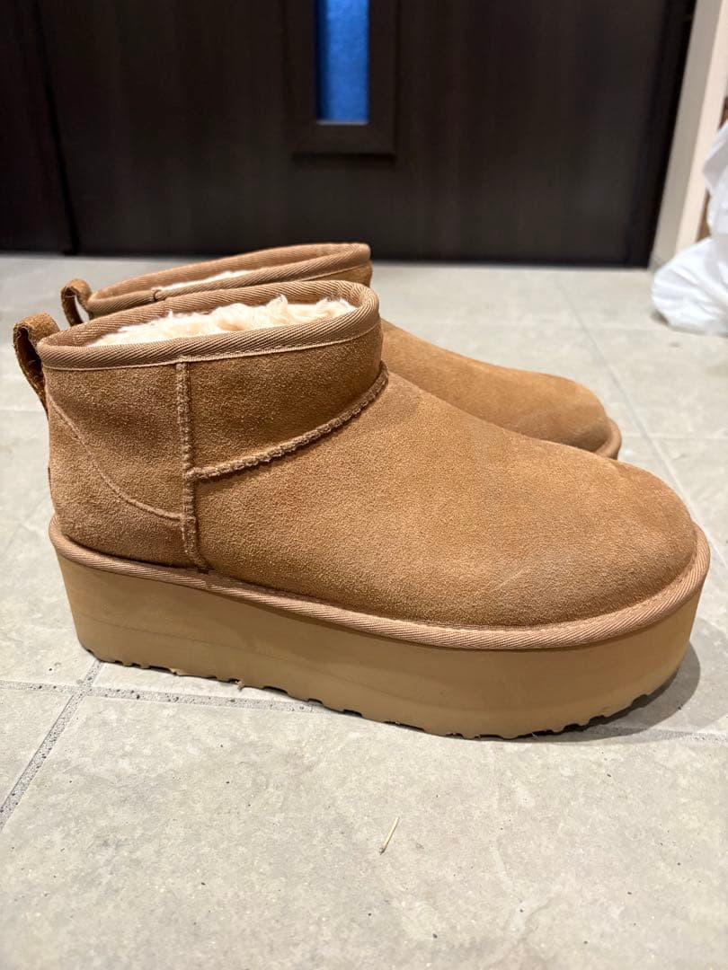 美品　UGG厚底ブーツ　チェスナット　ビューティー&ユースユナイテッドアローズ8