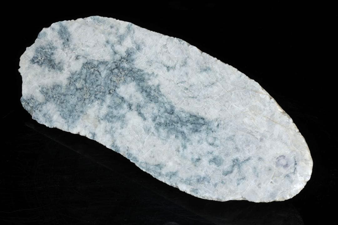 国産天然石 糸魚川産 コン入り青翡翠 原石 鑑賞石 水石 特大7.8kg 美石