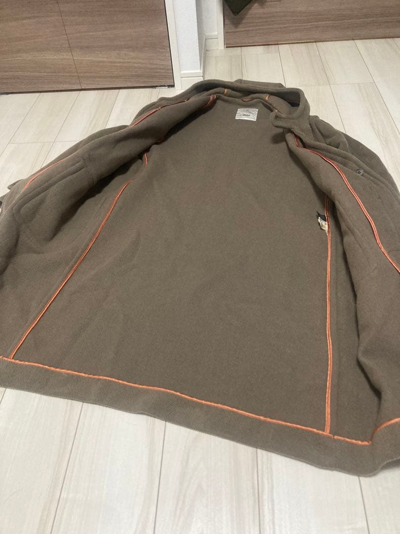 英国製　モンゴメリー　ダッフルコート　ムーアブルック ヘリンボーン　ブラウン