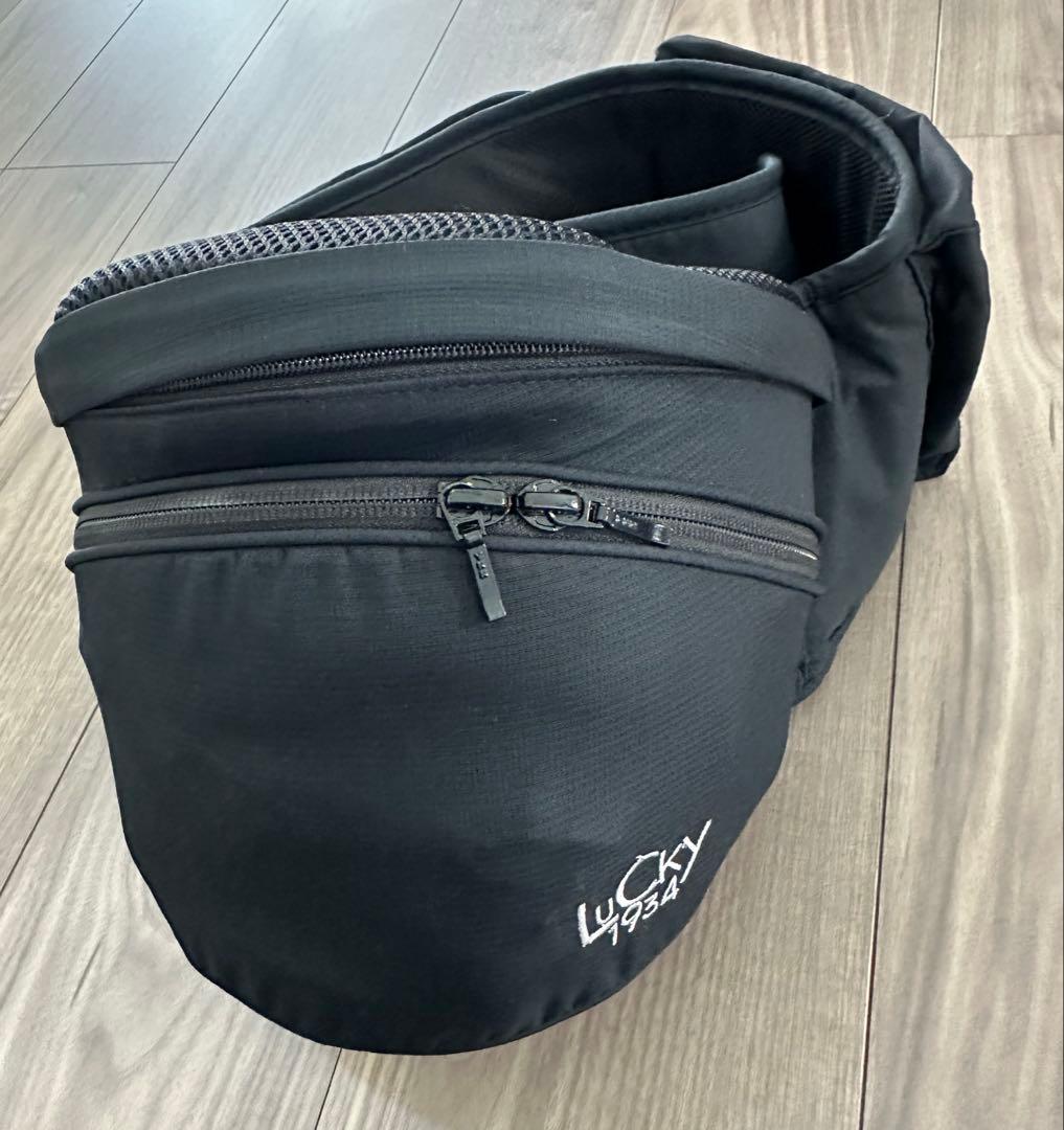 POLBAN ポルバン アドバンス ヒップシート ダブルショルダー付 ブラック