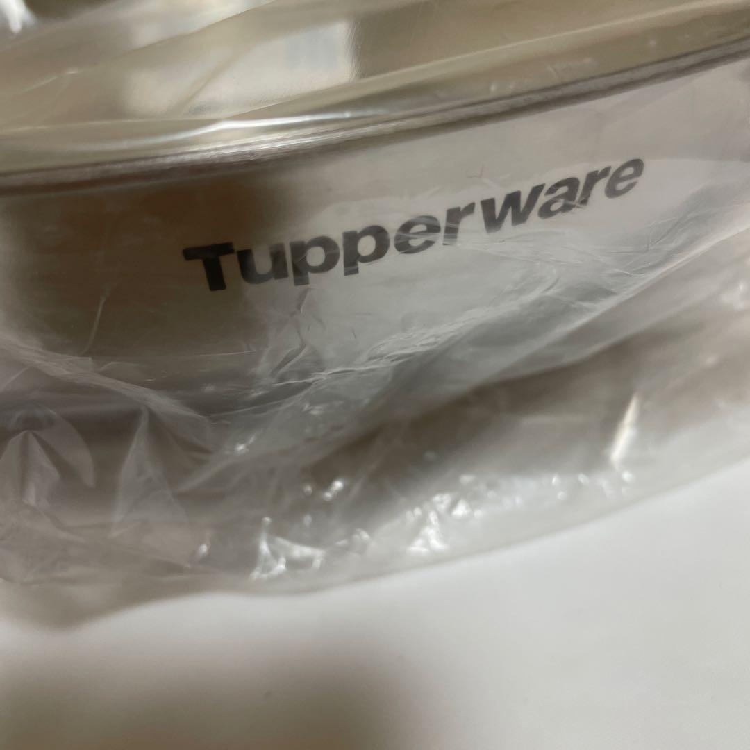 【新品】タッパーウェア　ウォック　32cm 蒸し揚げラック付き