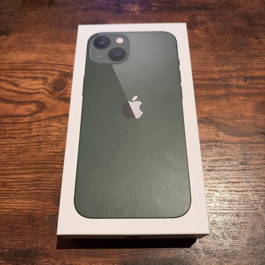 【新品電池】iPhone 13 グリーン128GB