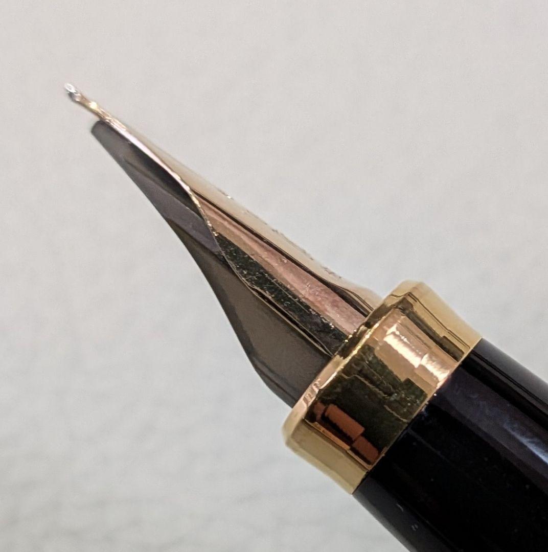 PLATINUM　蒔絵「鴨と紅葉」 　ペン先18K