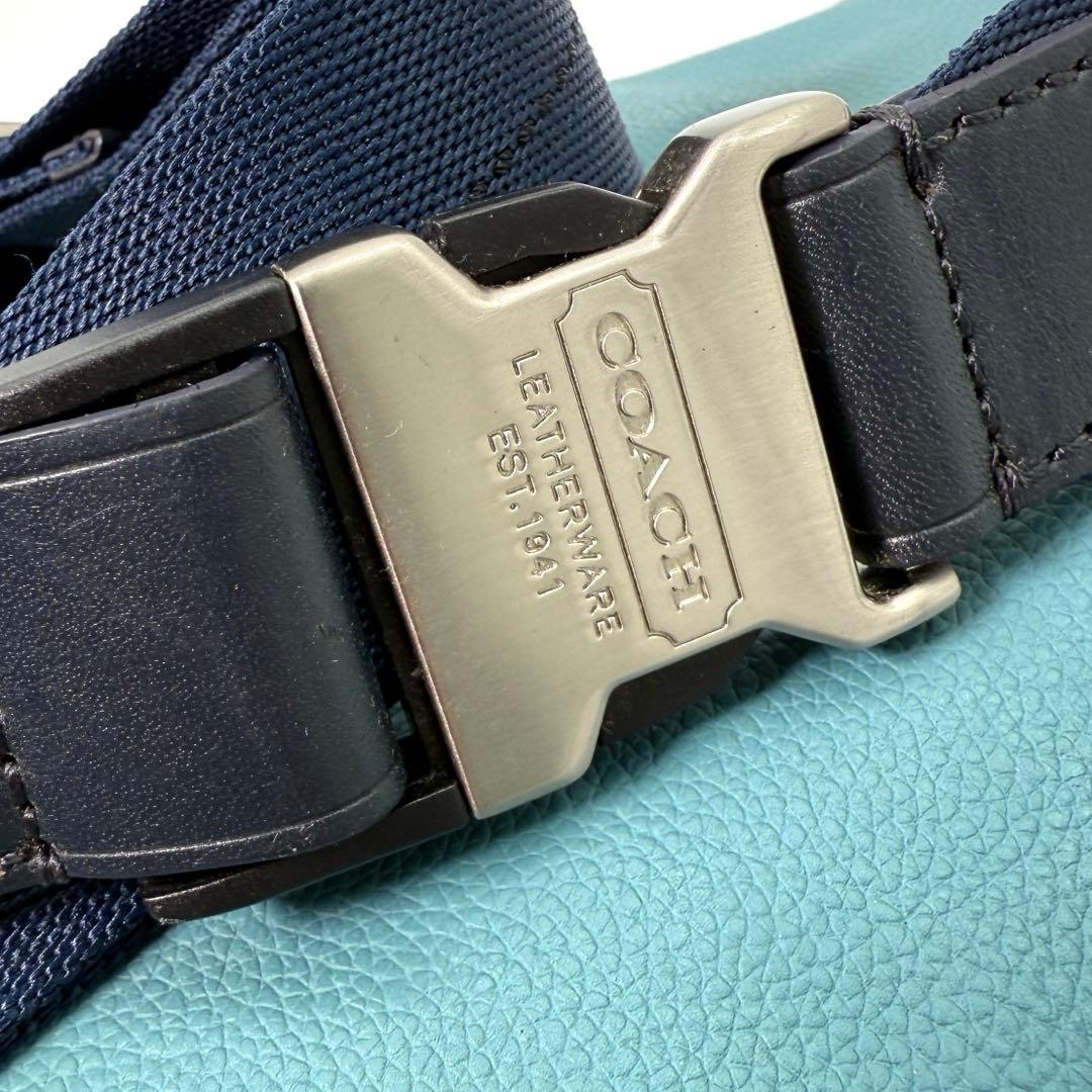 ✨希少色✨コーチ ボディバッグ トンプソン スリングバッグ クロスボディーレザー