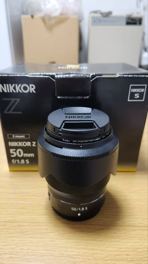 Nikon 50mm f/1.8 S + Kenko 62mm フィルター付き