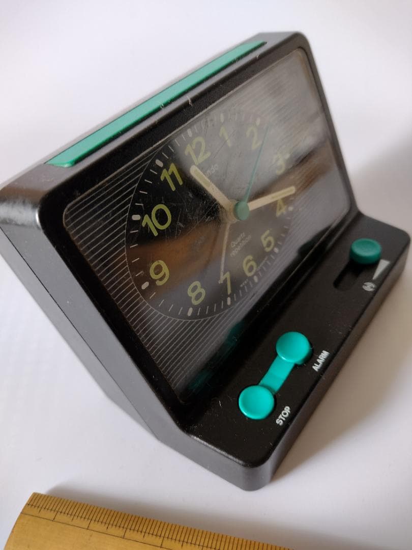 西ドイツ製 クンド社 KUNDO 置き時計 目覚まし デザイン