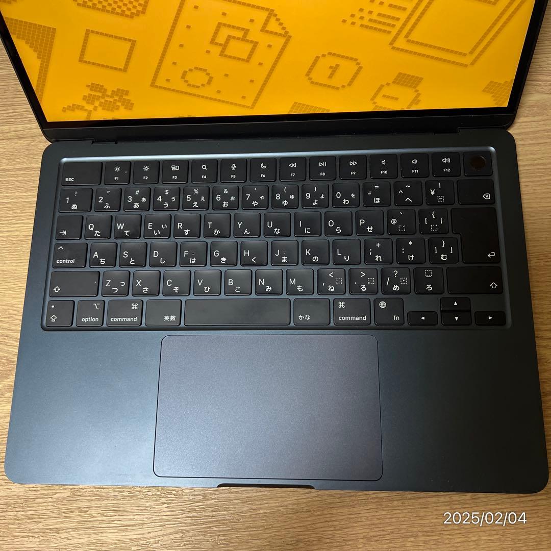 【M2】MacBook Air 2022 16GB 256GB ミッドナイト