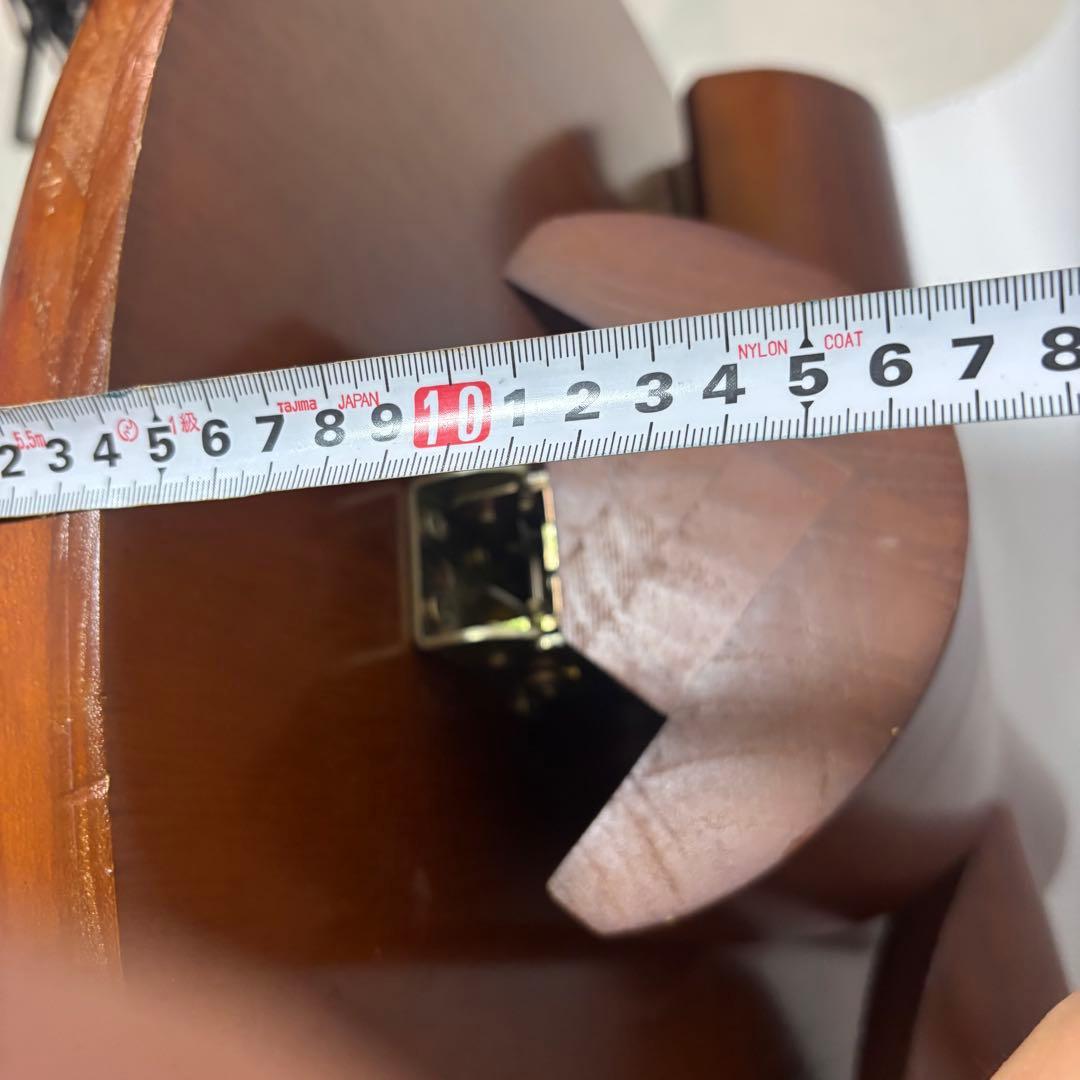 【良品】昭和レトロ 木製円卓 折りたたみテーブル ちゃぶ台 ラウンドテーブル