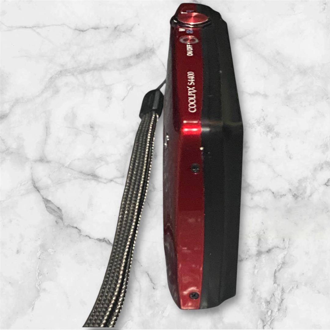 美品【Nikon】ニコンクールピクス COOLPIX S4400/レッド