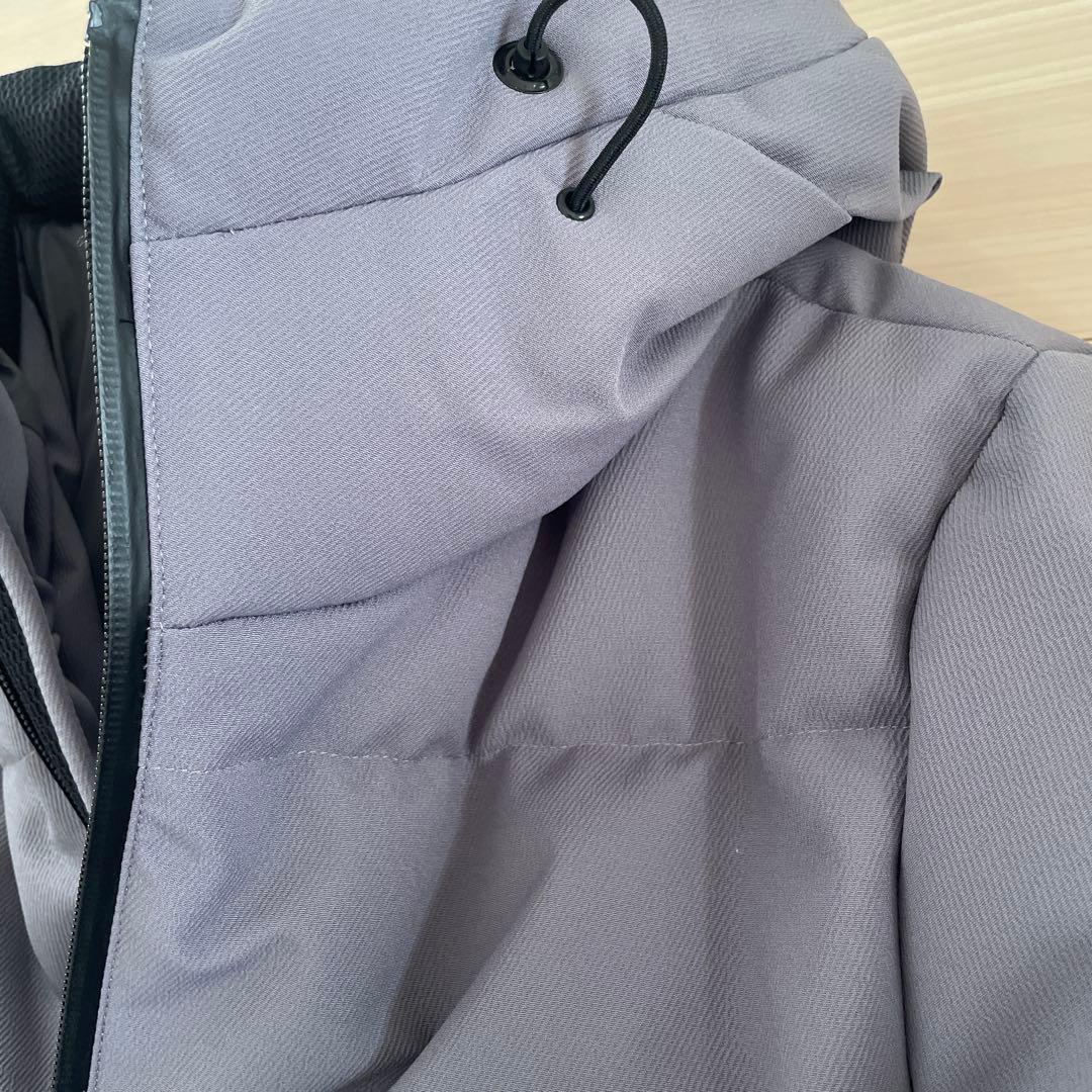 417 EDIFICE ダウンジャケットM グレー　650FP