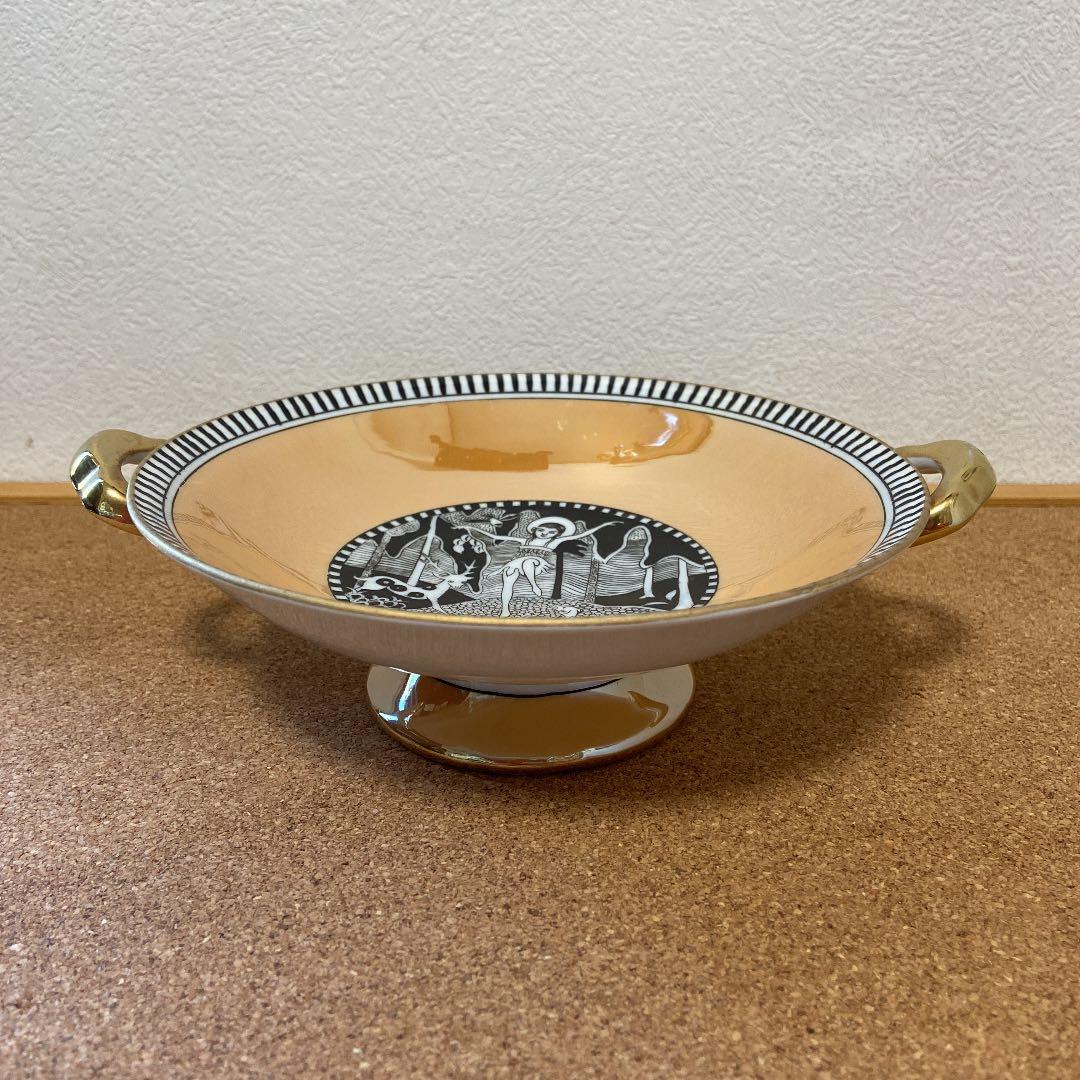 美品 Noritake オールドノリタケ アニマルフェアリー コンポート