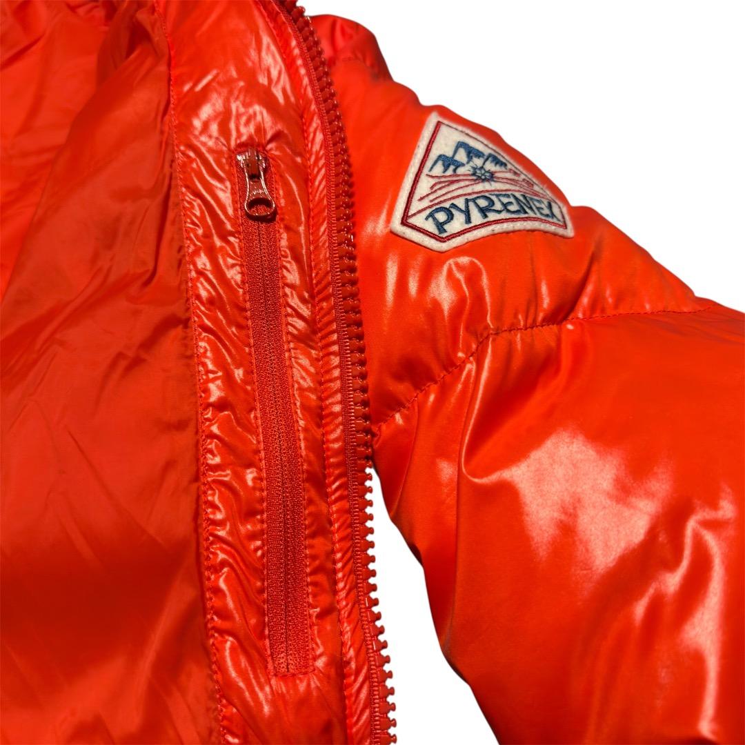 PYRENEX ダウンジャケット フード付/ピレネックスブルゾンコート美品