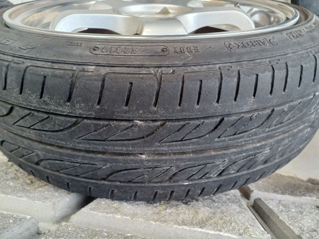 ステレスレーシング 165/50R16 5スポークホイール4本セット