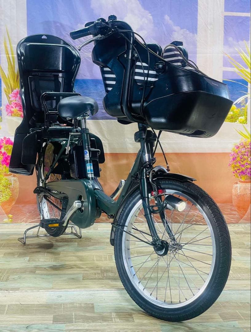 人気モデル！ギュット⭐️16AH！パナソニック子供乗せ電動アシスト自転Y3259