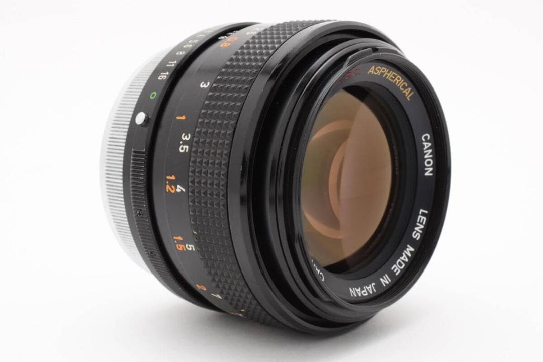 ★超希少・極上・〇マーク★ Canon 55mm f1.2 ASPHERICAL