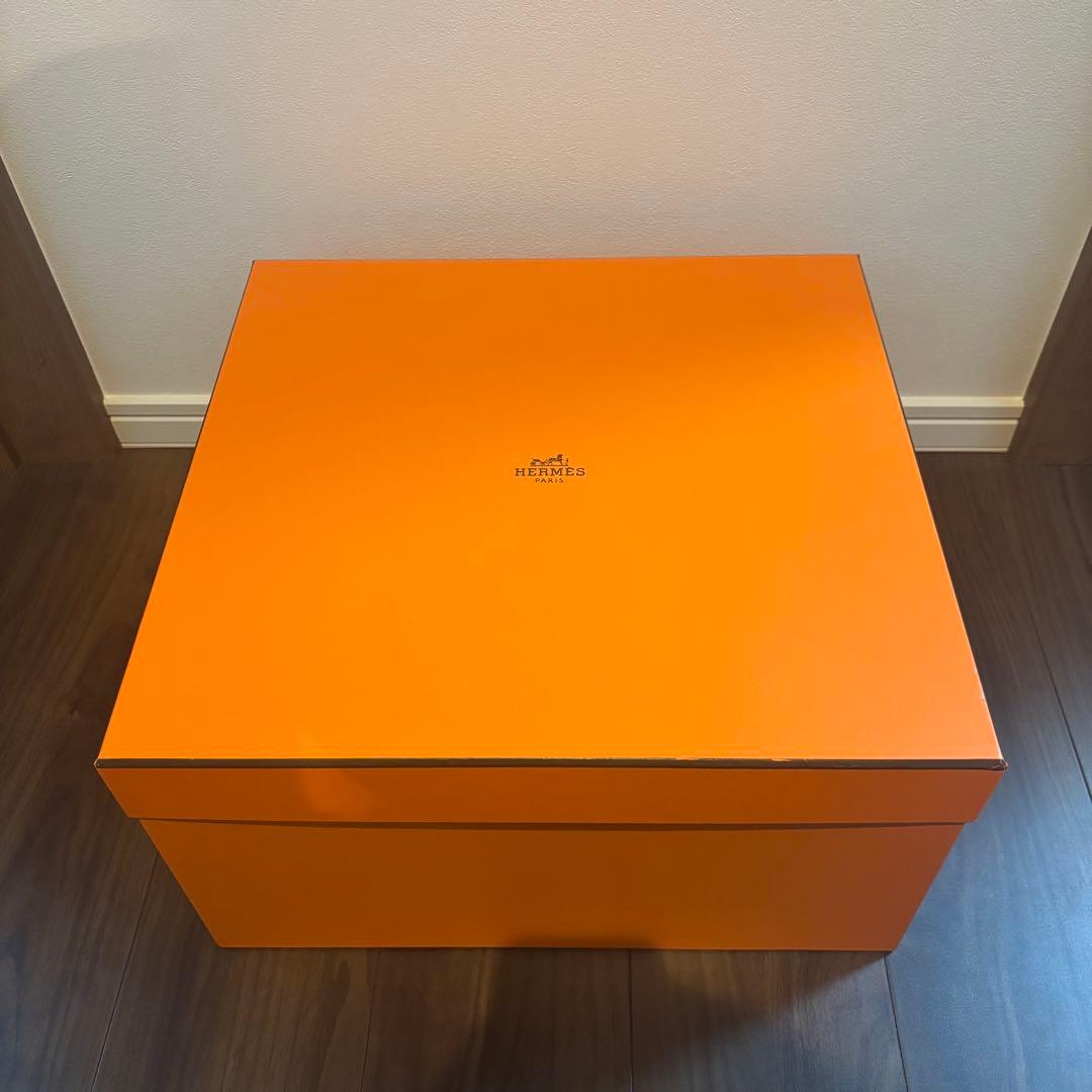HERMES エルメス オレンジボックス 空箱 エールバック用　ギフトボックス