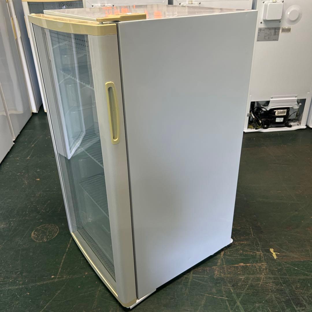 116.業務用 冷蔵ショーケース オフィスコンビニ XW-105 左右開き 小型