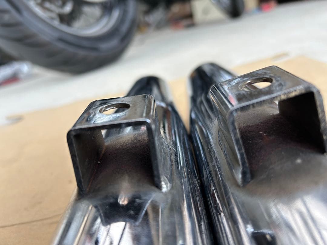 スポーツスター　クロームワークス　2.5インチ　スリップオンマフラー　ハーレー