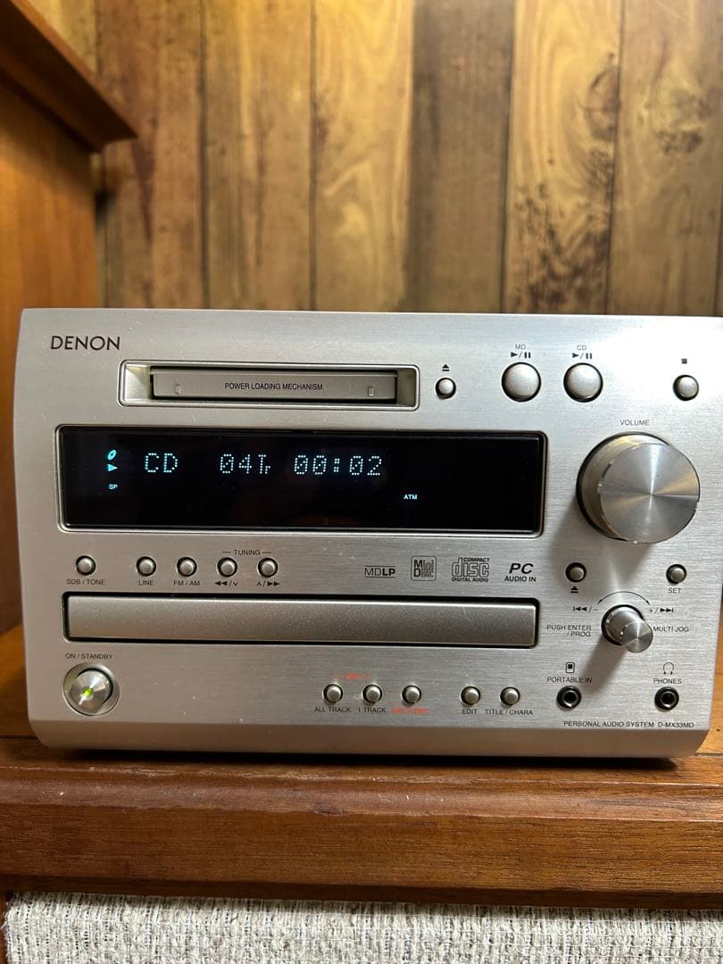 DENON D-MX33MD CD/MD ラピシア MXシリーズ