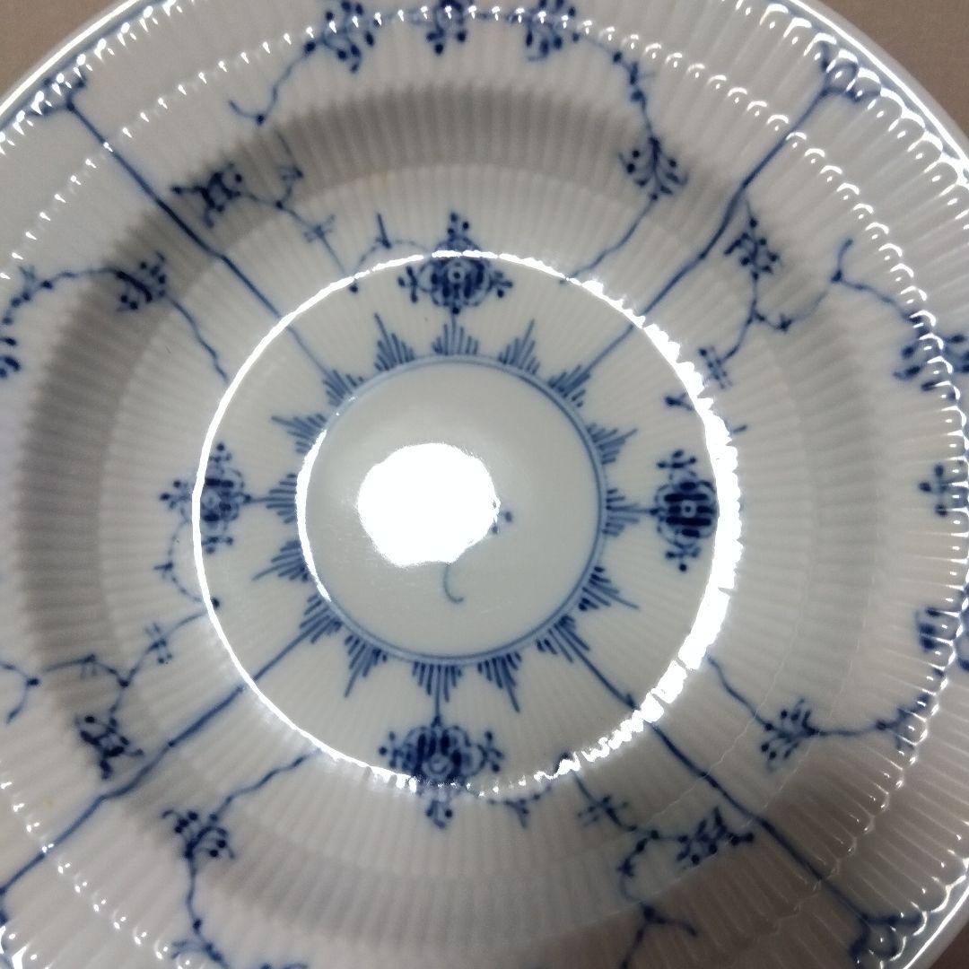 専用ロイヤルコペンハーゲン ブルーフルーテッド プレイン 深皿 21.5cm3枚