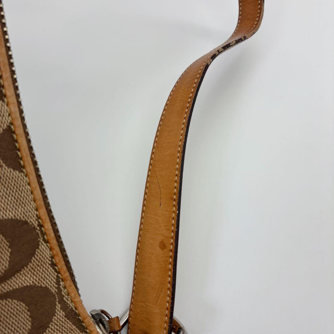 コーチ COACH ワンショルダー アクセサリーポーチ 肩掛け シグネチャー