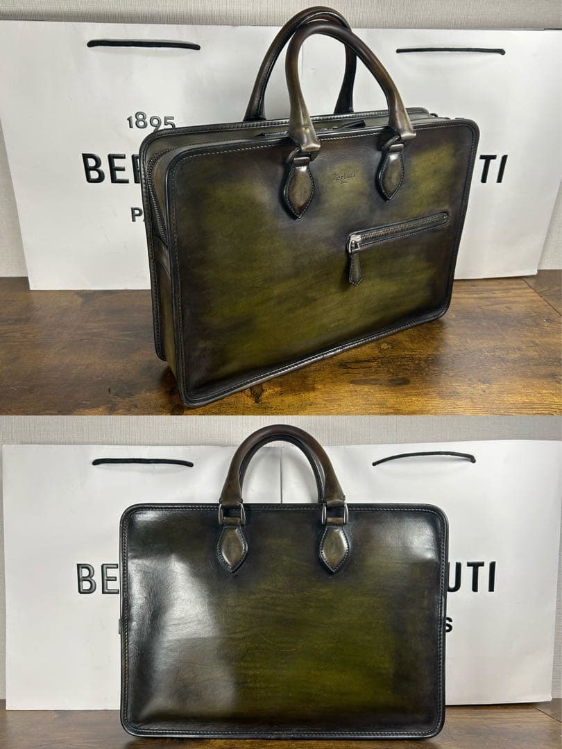 希少　68万円　オルガ期　 Berluti アンジュール ブリーフケース