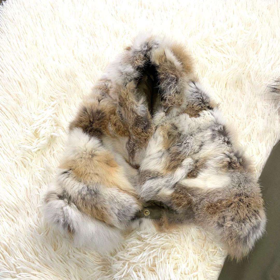 Deuxieme Classe ドゥーズィエムクラス　モッズコートラビットファー