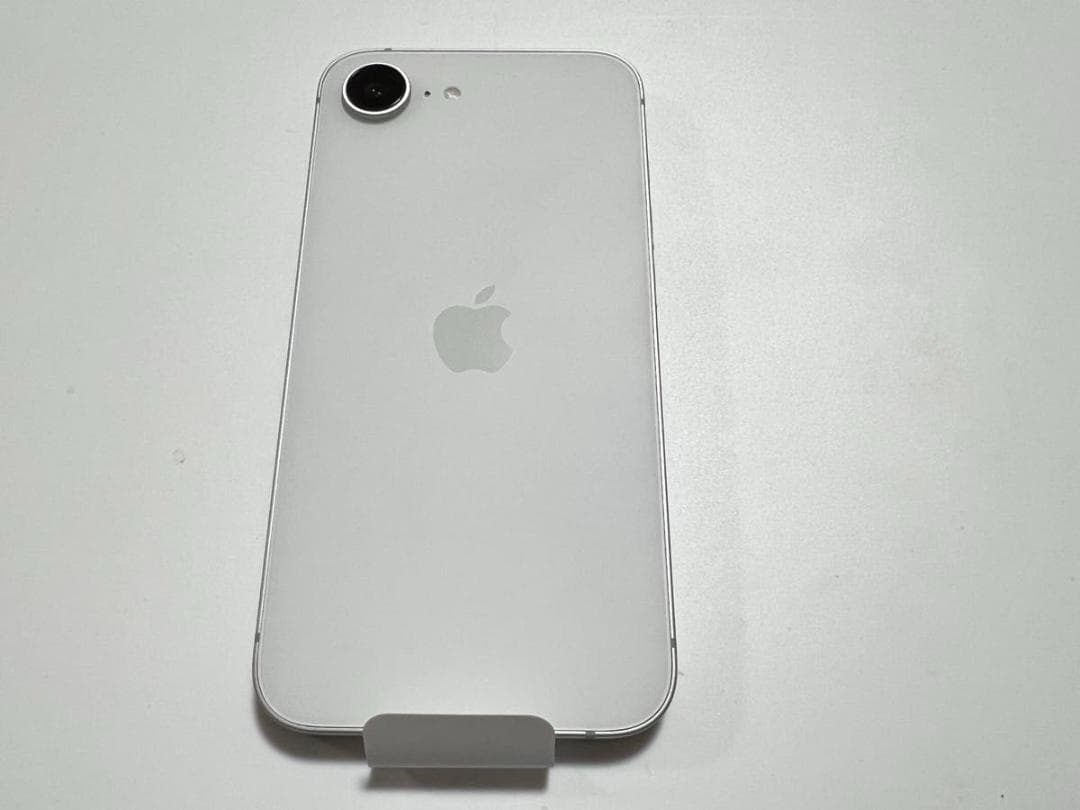 【BT100%美品】Apple iPhone16e 128GB ホワイト US版