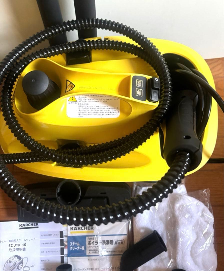 KARCHER ケルヒャー スチームクリーナー　SCJTK10&アクセ　大掃除