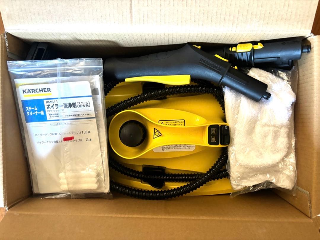 KARCHER ケルヒャー スチームクリーナー　SCJTK10&アクセ　大掃除