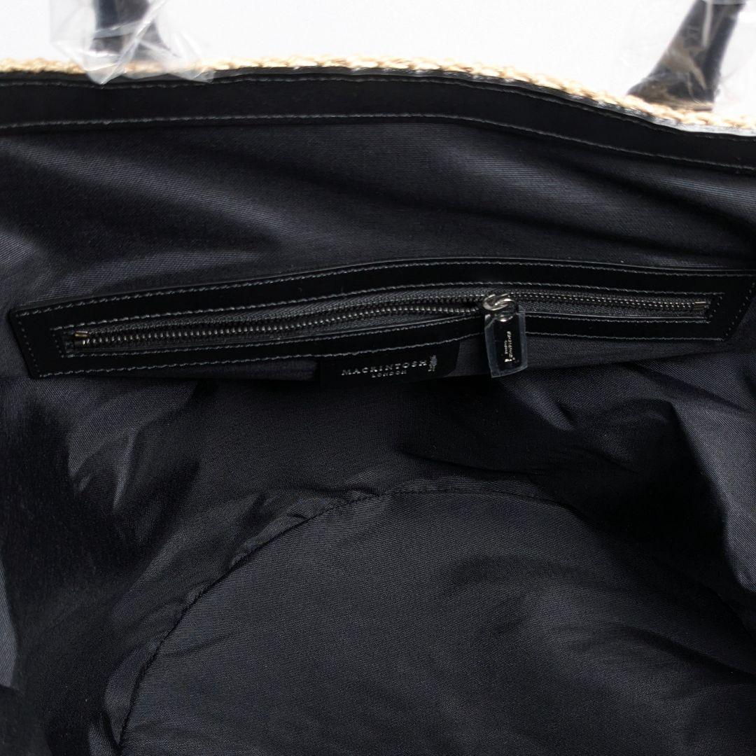 未使用 訳あり 美品 マッキントッシュロンドン かごバッグ 大容量トートバッグ