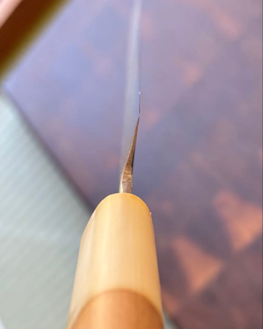 京都　有次　霞　柳刃　300mm 尺　包丁　白鋼　和包丁　打刃物　研ぎ磨き済