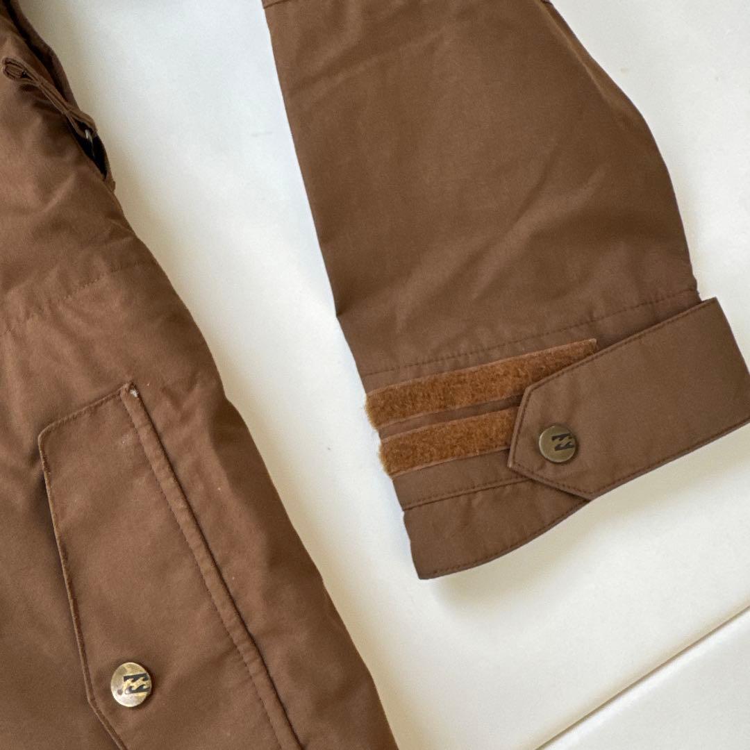 ブラウン ナイロン ジャケット ウィンタースポーツ用スノーボード　スキー　ウェア