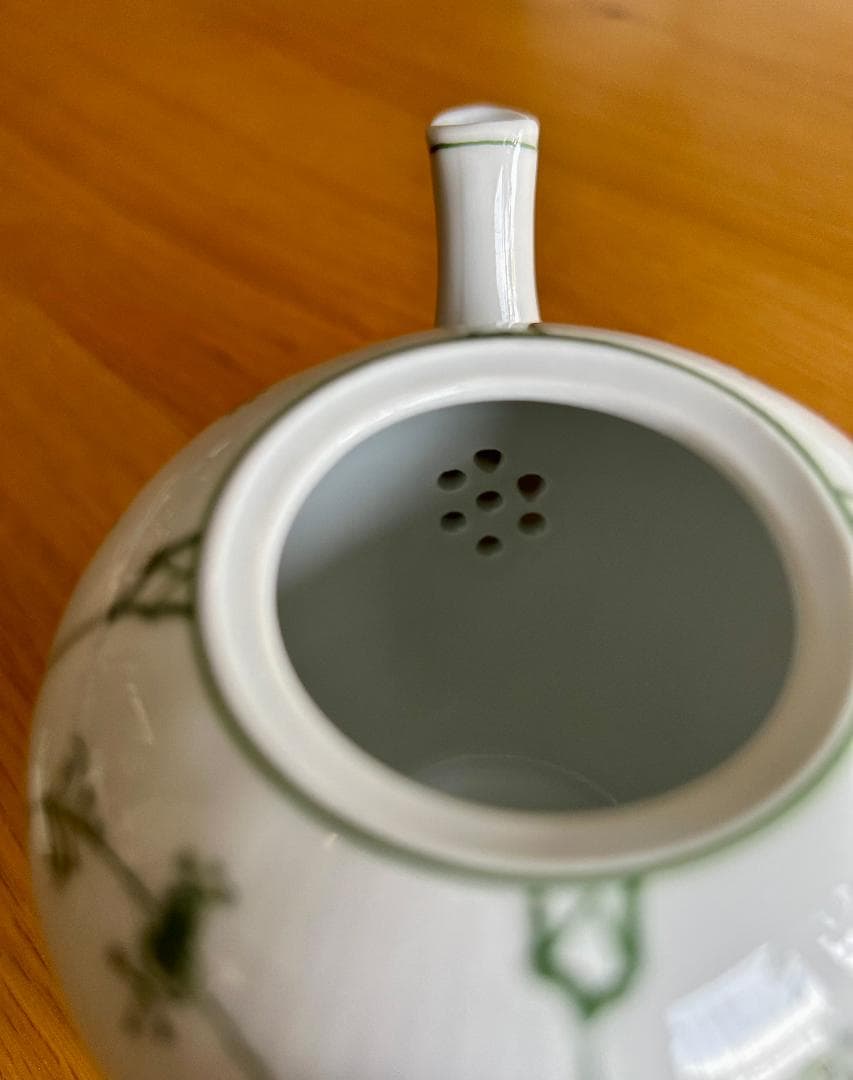 ロイヤルコペンハーゲン グリーンフルーテッドプレイン ミニティーポット350ml