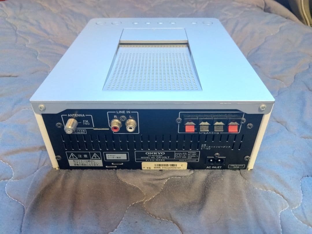 ONKYO CR-U3LT　オンキヨー　オーディオ　コンポ　Lightning
