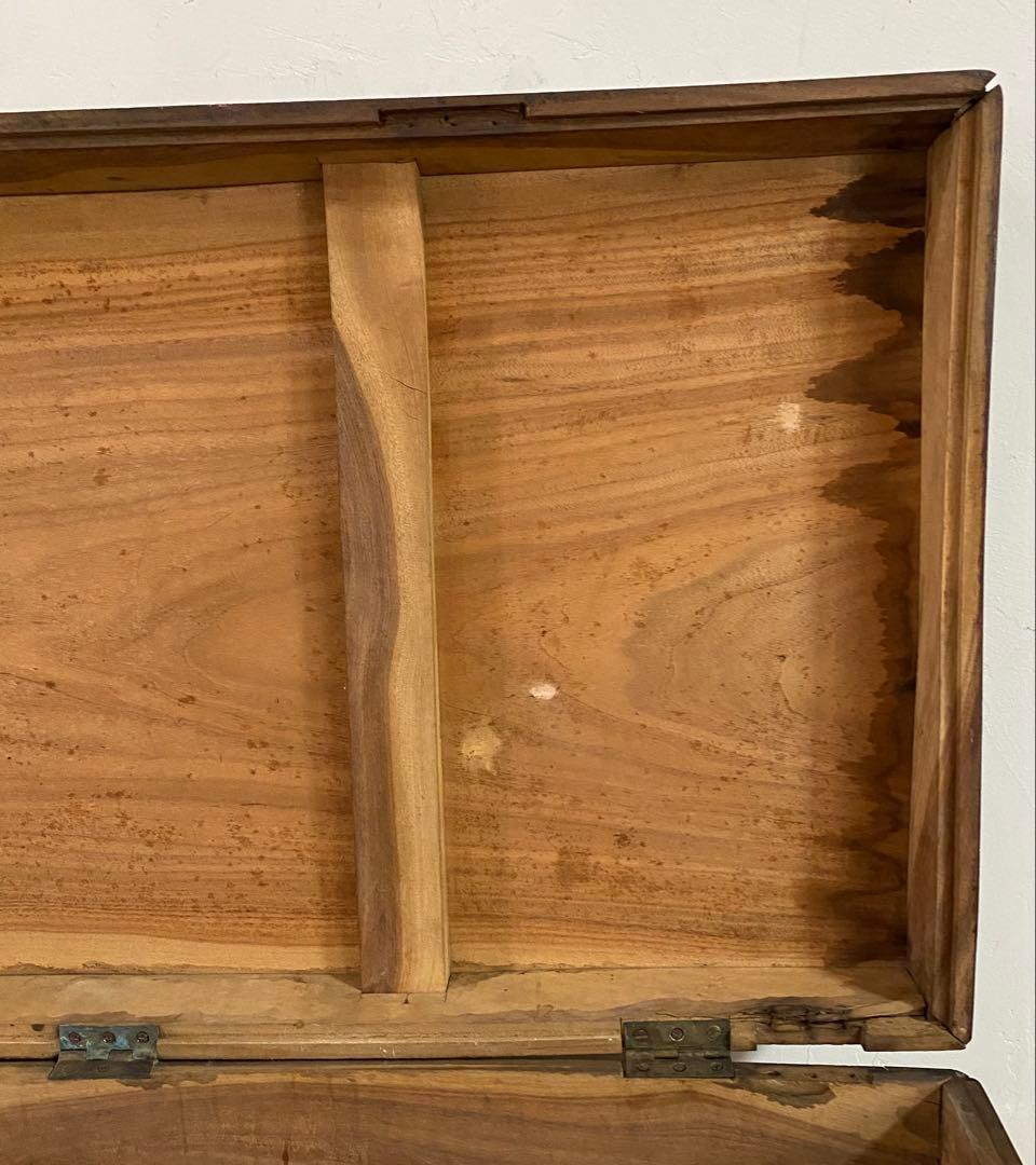 レトロ　アンティーク　木製の大きな箱