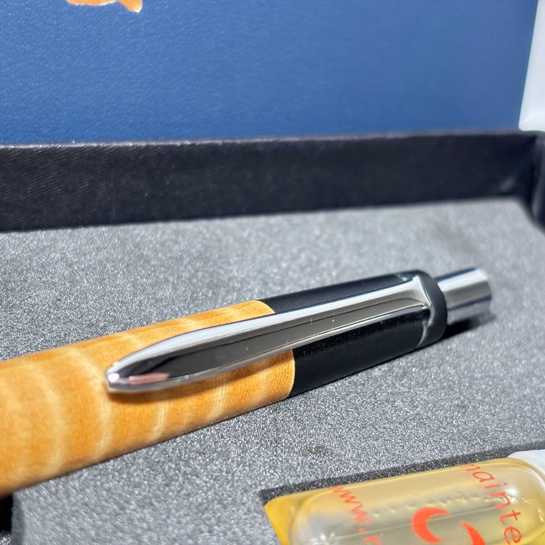 【専用解除セール】野原工芸 栃 縮杢 新型シャープペンシル 0.5mm