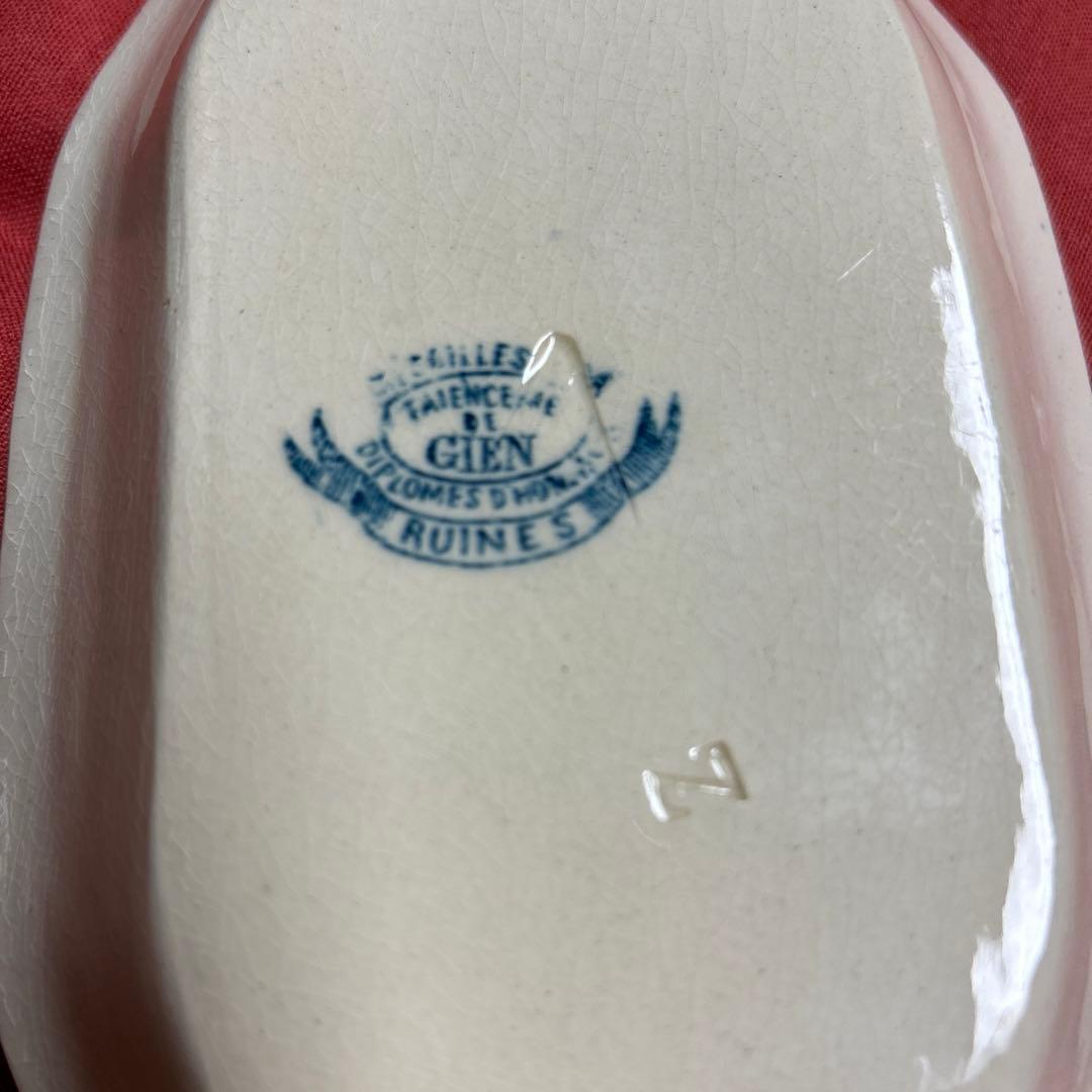 週末セール　Gien アンティーク　ラヴィエ