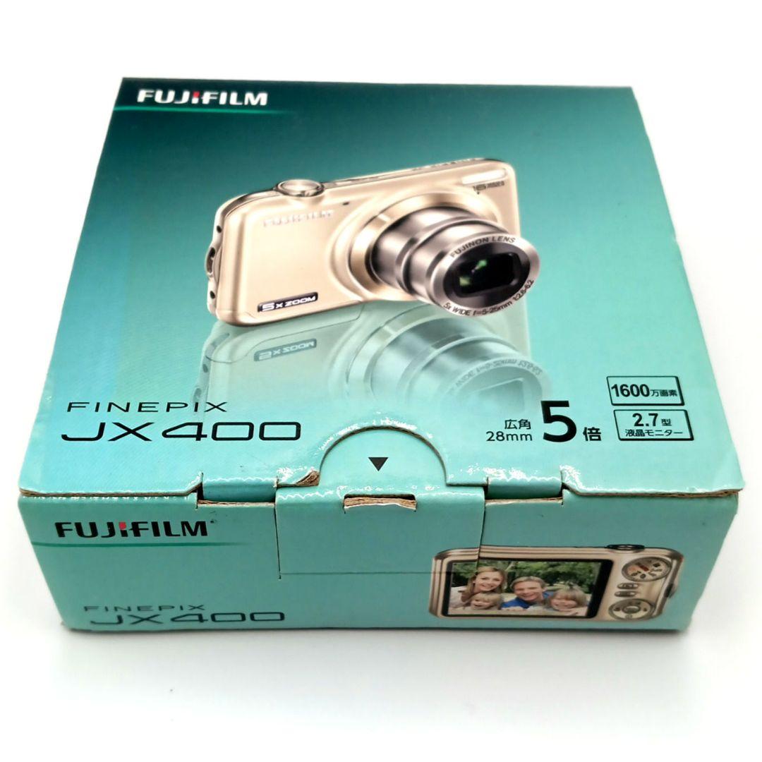 FUJIFILM Finepix JX400 デジタルカメラ レッド