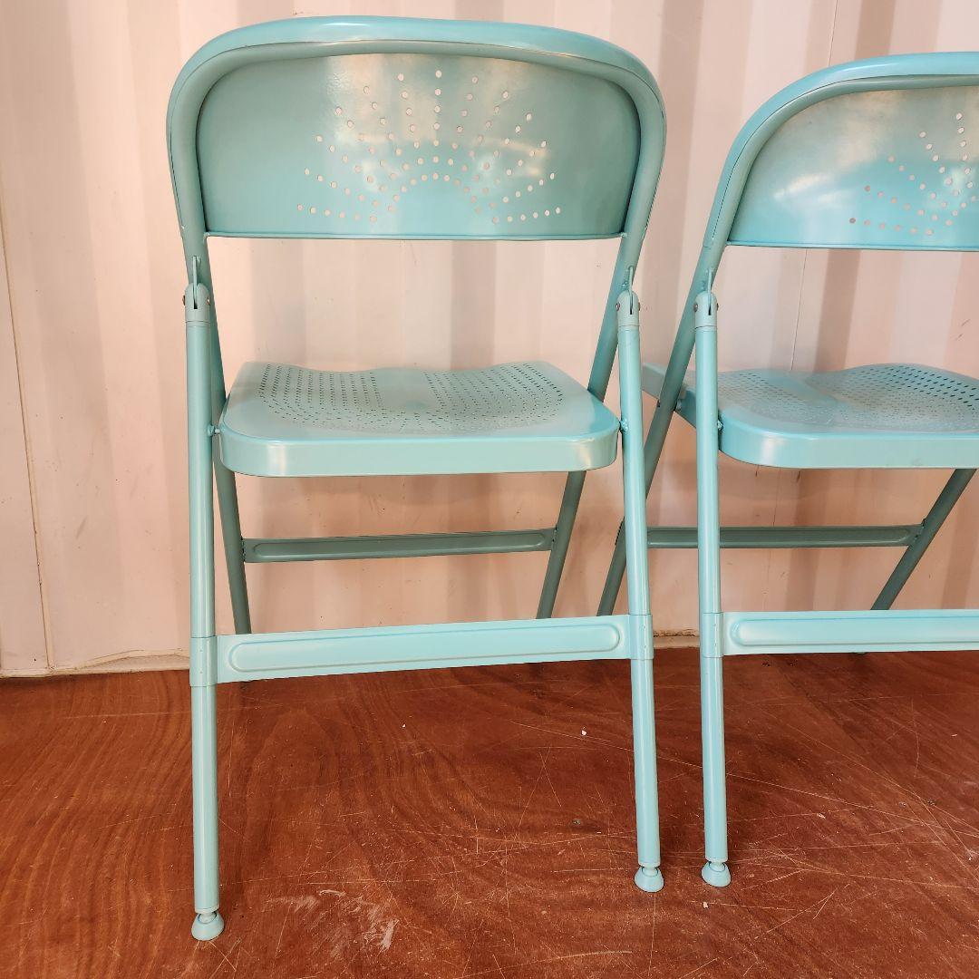 美品 廃盤 IKEA イケア FRODE フローデ 折りたたみ椅子 2脚