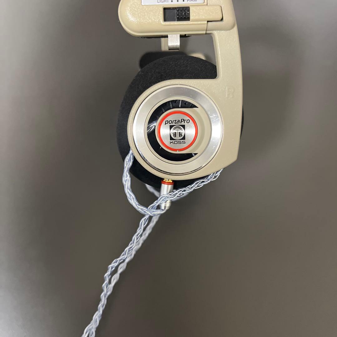 koss porta pro MMCX化済み 有線ケーブル付き ケース付き