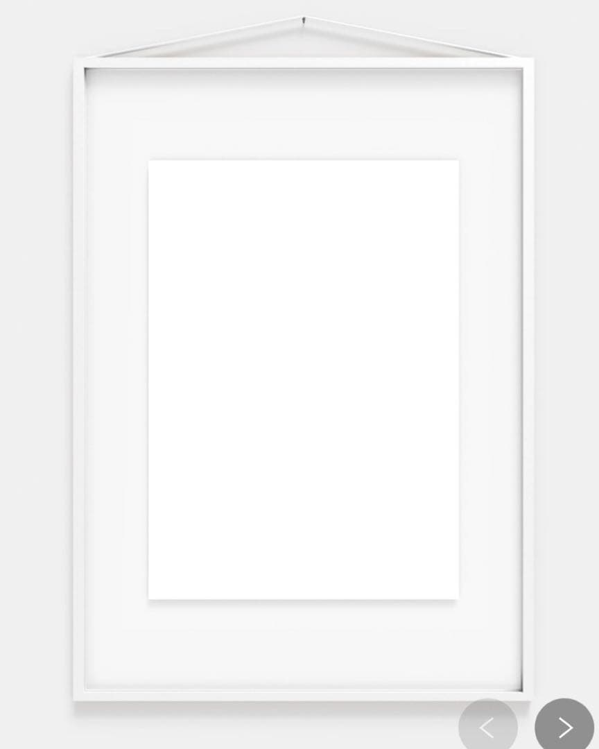 MOEBE A2サイズ フレーム　ホワイト