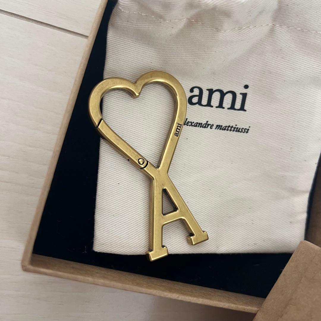 ami paris AMI DE COEUR フック キーリング